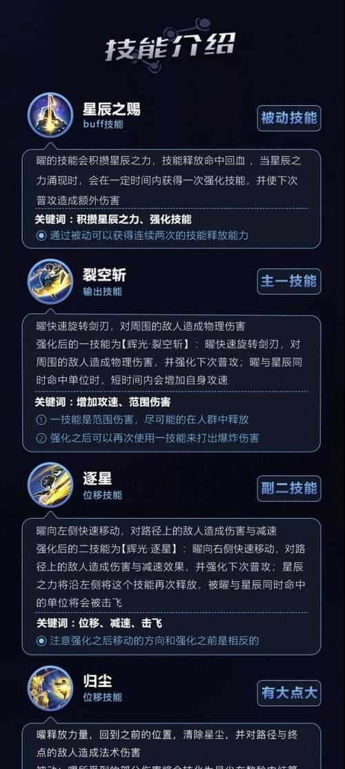 王者荣耀攻略初级技能点（打造强势角色，征服战场）